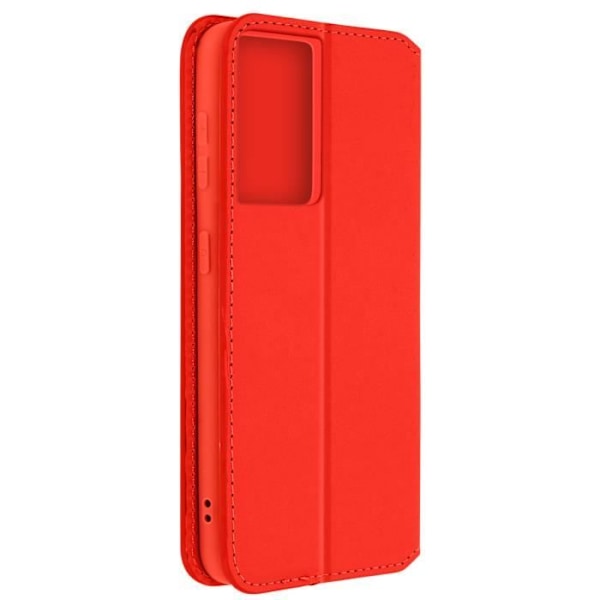 Samsung Galaxy S21 Ultra Case Folio Lompakkoteline Toiminto Punainen Röd
