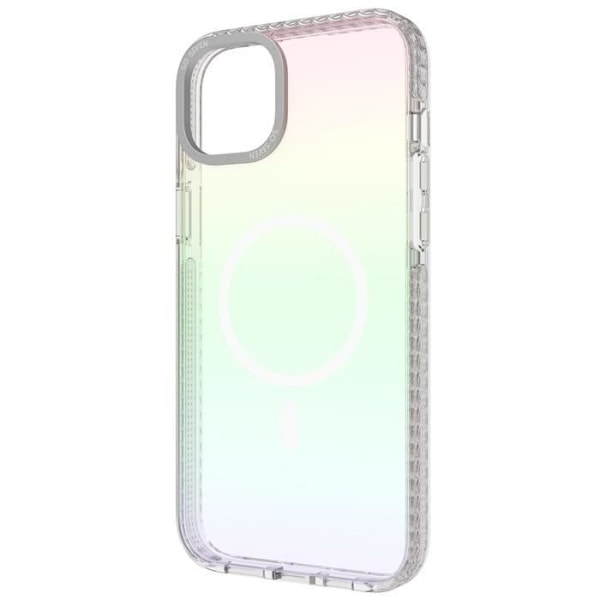 iPhone 15 Plus MagSafe Iridescent Rainbow Cover So Seven Multicolor Flerfärgad