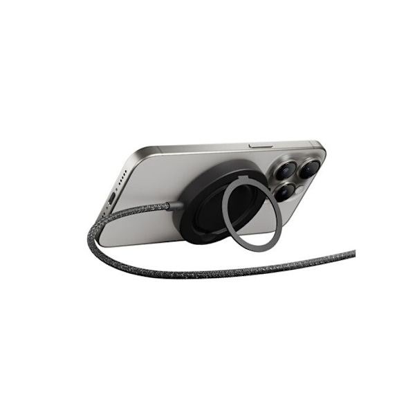 Trådlös laddare för iPhone SnapStand Magnetisk Qi2 Native Union Svart Svart