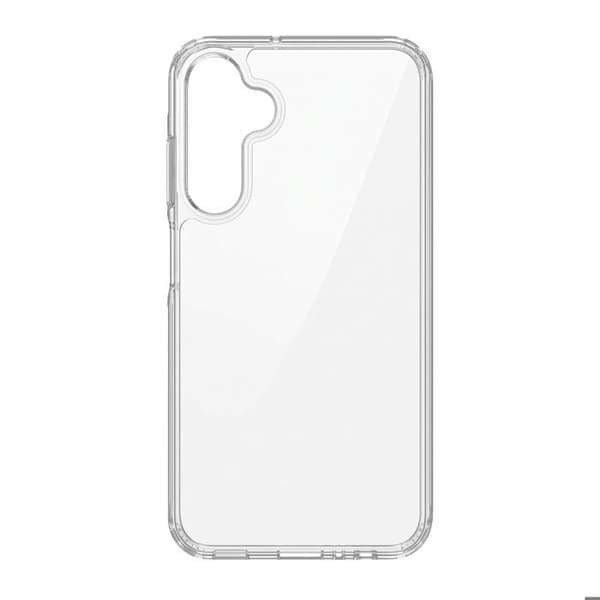 Cover til Galaxy A27 med hård bagside og blød transparent kant Vit