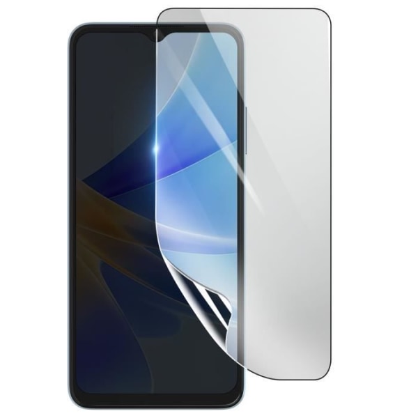 Näytönsuoja - 3MK - Oppo A17 - Iskunkestävä Hydrogeeli - Läpinäkyvä - Naarmuuntumaton Transparent