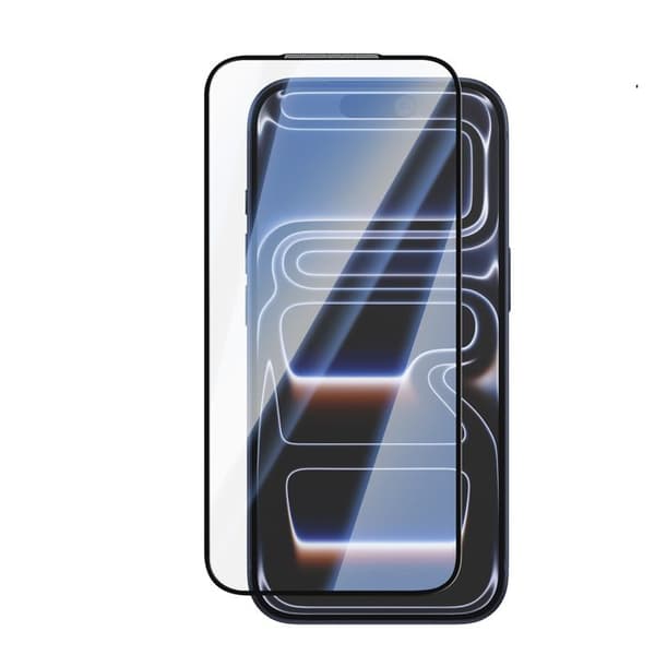 iPhone 17 Pro Max:n 0.40mm Karkaistu Lasisuoja Musta Svart