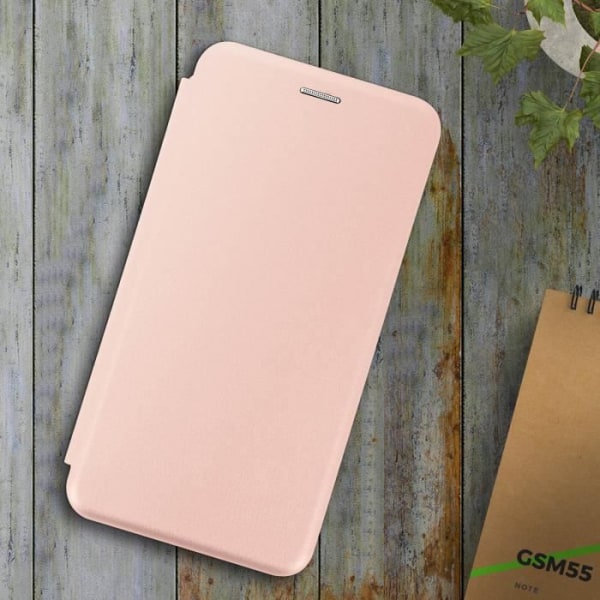 Smartphone Cover - XL Rosa - 4,8 til 5,3'' - Semi-hård - Magnetisk - Unisex Rose guld