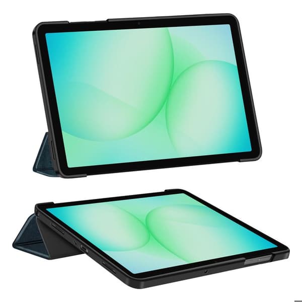 Klapskede til Galaxy Tab A11 Plus Design Kat med Støtte og Auto-Vågn Tech Protect Grøn Grön