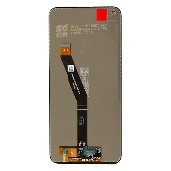 LCD IPS og berøringsskærm til Huawei P40 Lite E Sort Svart