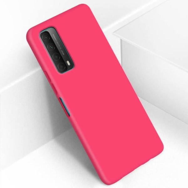 Huawei P smart 2021 etui Silikone Soft Gel Soft Touch Finish Fuchsia