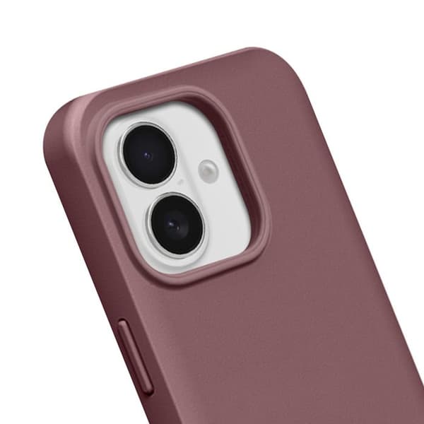 MagSafe-cover til iPhone 16 RHINOSHIELD Serie SolidX Blød Stødabsorberende Antik Rosa Ros