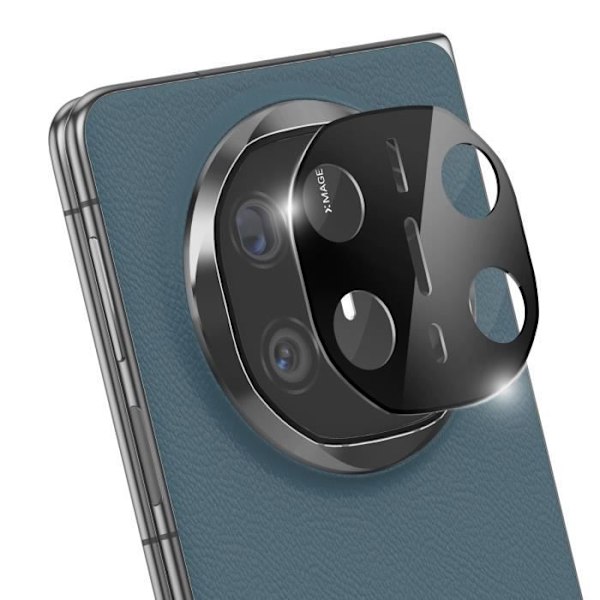 Skyddskamera för Huawei Mate X6 Härdat Glas Rep-skydd iMak Svart Svart