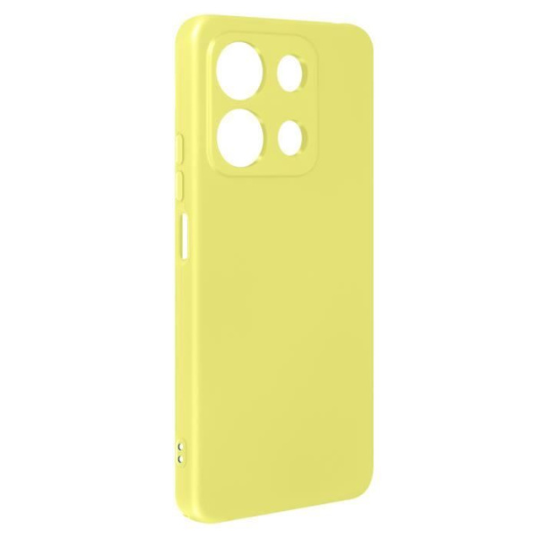 Etui til Xiaomi Redmi Note 13 5G Soft-touch Anti-fingeraftryk Gul Gul