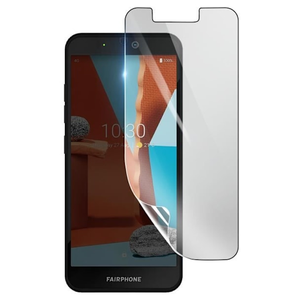 Näytönsuoja - 3MK - Fairphone 3 Plus - Iskunkestävä Hydrogeeli - Läpinäkyvä - Naarmuuntumaton Transparent