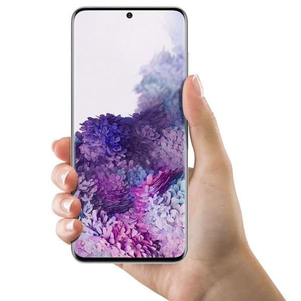 LCD-skærm - SAMSUNG - Galaxy S20 Plus - Original - Hvid - 100% funktionel Vit