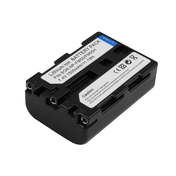 Sony NP-FM50 / NP-QM51 Caméscope Akun Li-ion 7.4V 1500mAh 11.1Wh
