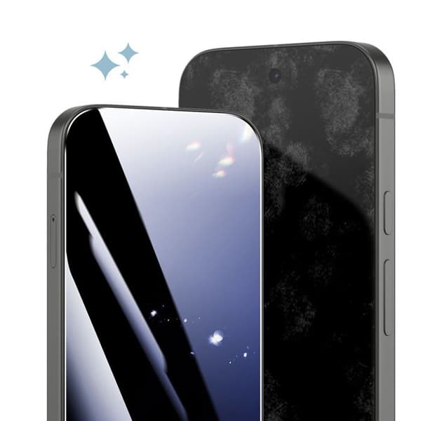 Härdat glas för Google Pixel 10a, rep- och stötresistent, transparent Vit