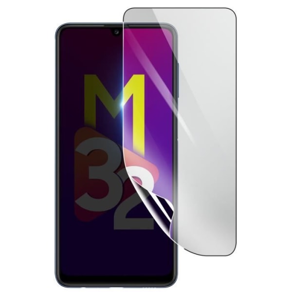 Näytönsuoja - 3MK - Samsung Galaxy M32 - Iskunkestävä Hydrogeeli - Läpinäkyvä - Naarmuuntumaton Transparent
