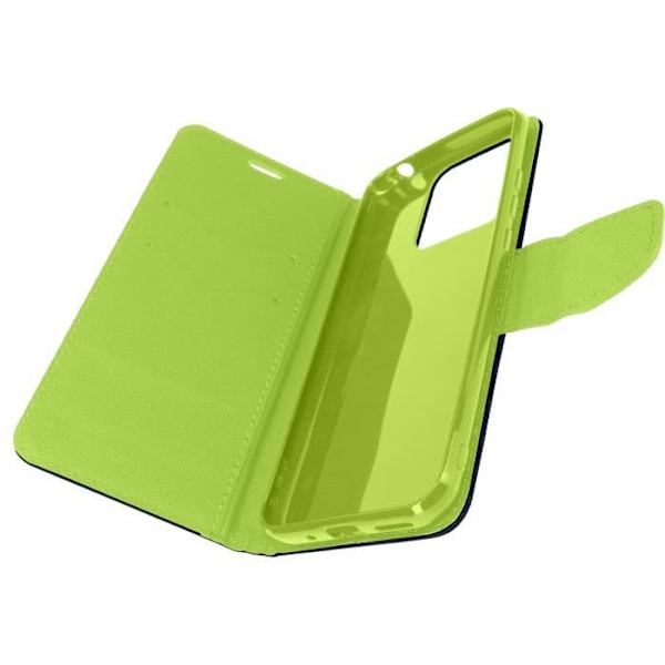 Xiaomi Redmi 10A Case Lompakkokorttikotelo Videotuki sininen ja vihreä