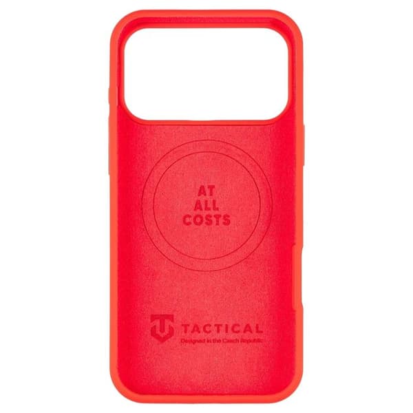 MagSafe-cover til iPhone 17 Pro Max i silikone, Velvet Smoothie Tactical Rød Röd