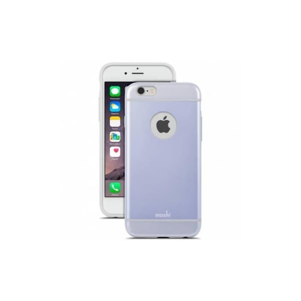 Coque iPhone 6 Plus - Moshi - iGlaze - Violet - Antichok - Blød berøring Violett