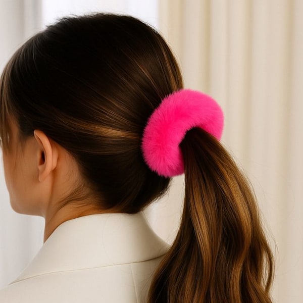 Chouchou - AVIZAR - Klassisk - Fjäderfoder - Hallonrosa - För Kvinna Rosa