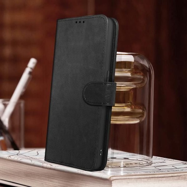 Cover - AVIZAR - Oppo Reno 8 Lite 5G - Videostøttefunktion - Sort Svart