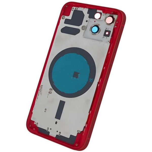 iPhone 13 chassi - AVIZAR - Röd - Ersättningsbakruta Röd