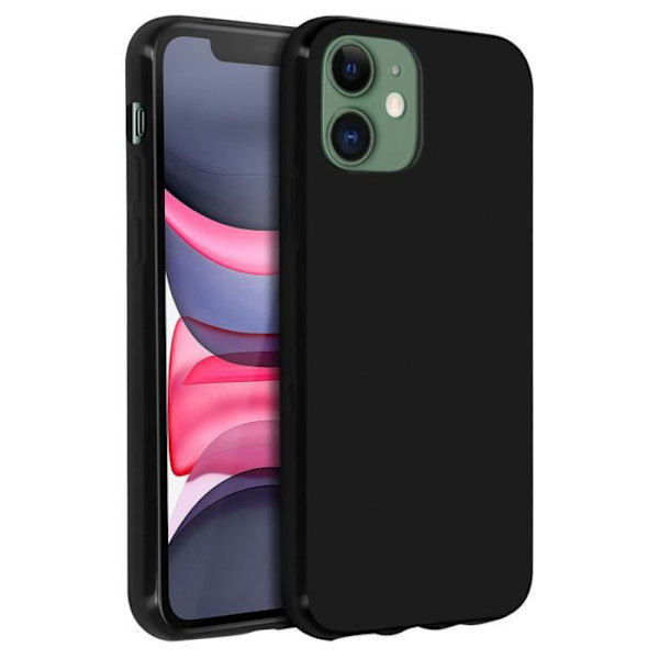 Coque - UNDERRETTE - iPhone 11 - Silikone Gel Fleksibel - Ultra Fin - Modstandsdygtig Sort Svart