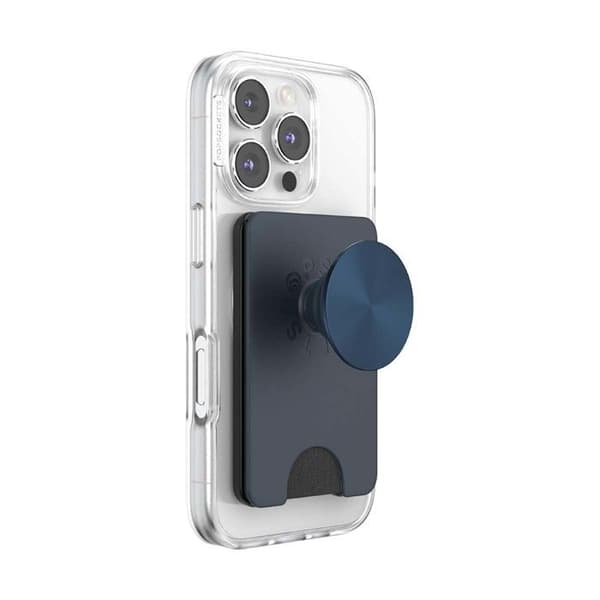 MagSafe støtte til smartphone PopWallet Edition Elegant design PopSockets Blå Blå