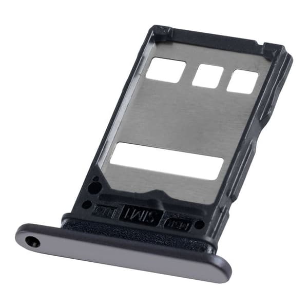 SIM-kort skuffe - AVIZAR - Honor 200 - Erstatning - Dual nano SIM - Sort Svart