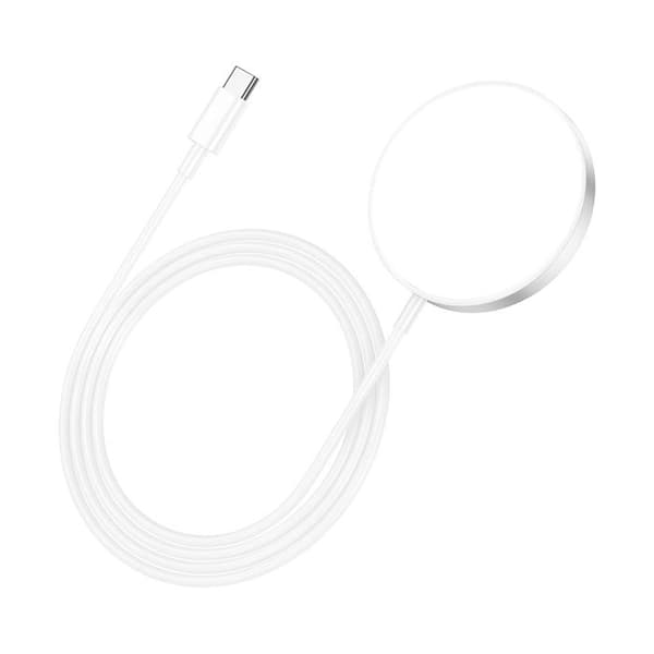 MagSafe oplader til iPhone 12 Magnetisk 15W Mayaxess Hvid Vit