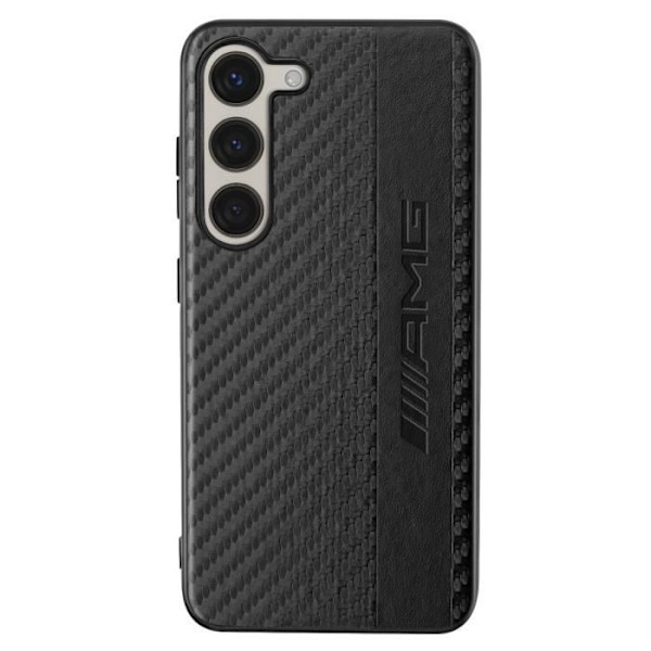 Fodral till Samsung Galaxy S23 Plus Bi-material Carbon Effect AMG Black
