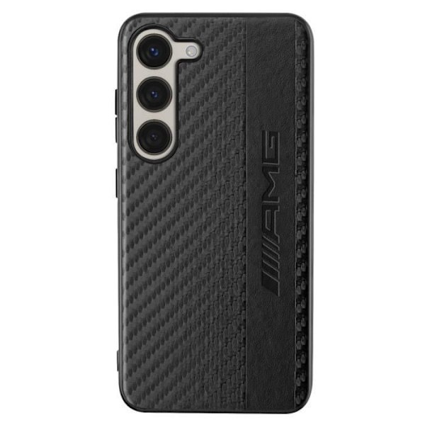 Suojakuori Samsung Galaxy S23 Plus Bi-material Carbon Effect AMG Blackille