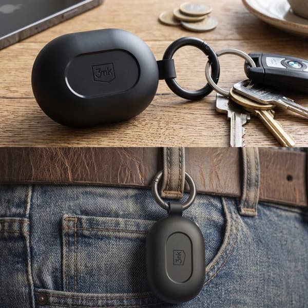 Trådløse TWS Bluetooth FlowBuds 6.0 med 3mk Sort opladningsetui Svart