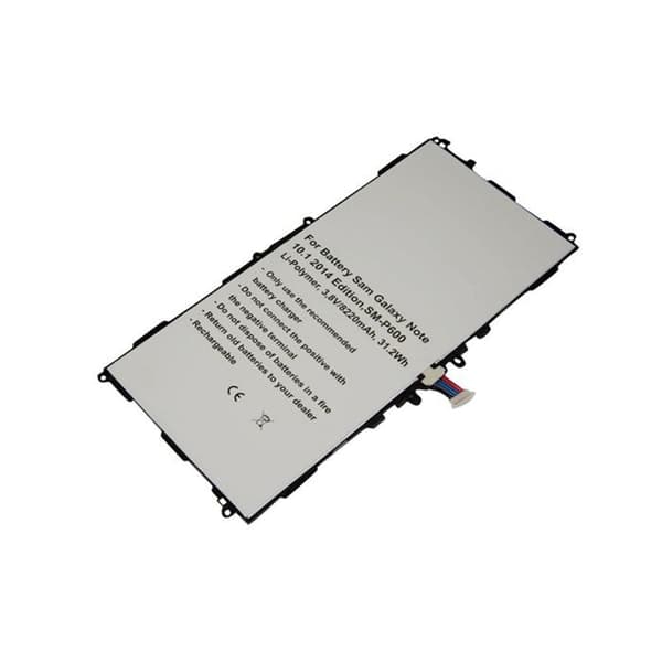 Batteri för Galaxy Note 10.1 2014 och SM-P600 Li-Polymer 3.8V 8220mAh