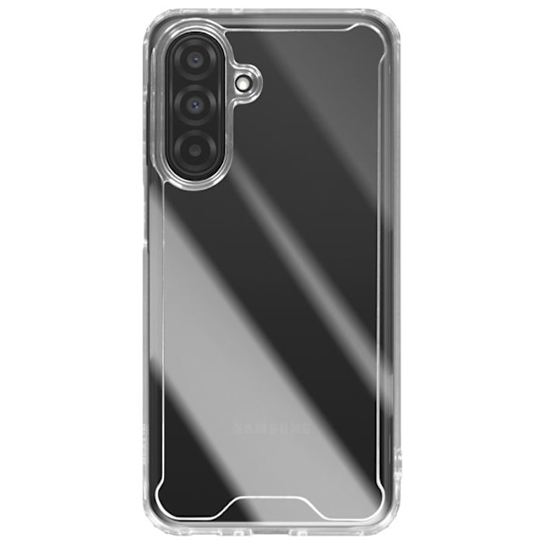 Coque för Samsung Galaxy A26 Förstärkta Hörn Högre Kanter Transparent Vit