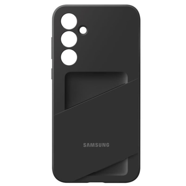 Fodral till Samsung A35 Silikonkorthållare Skyddad Kamera Original Samsung Svart