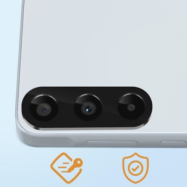Skyddstillbehör - ENKAY - Galaxy A35 5G Kameraskydd - Härdat glas - Anti-repa - Helt skydd Svart
