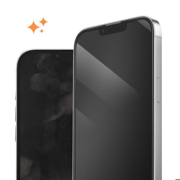 iPhone 14 Plus:n 0,40 mm:n Karkaistu Lasisuoja Musta Svart