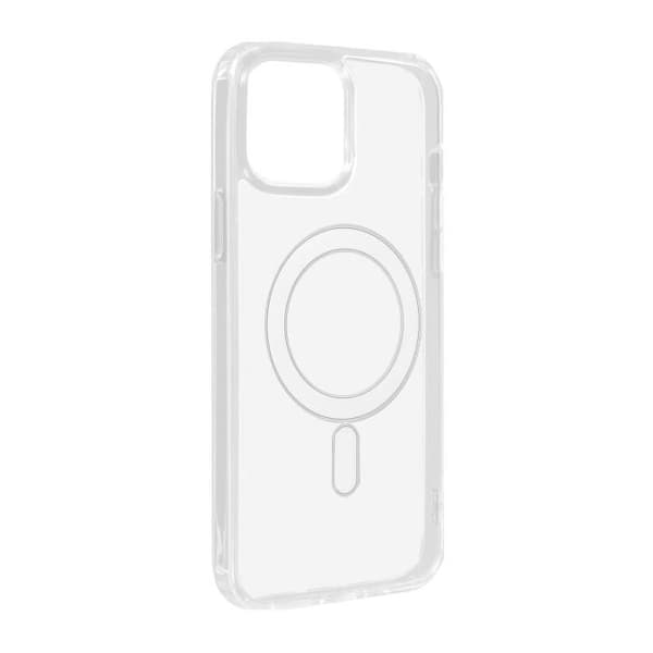 Coque - ADVARSEL - iPhone 13 Pro - Stødabsorberende - Magsafe - Transparent Hvid Klar vit