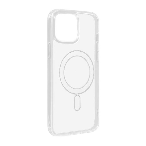 Kuori - ILMOITTAA - iPhone 13 Pro - Iskunkestävä - Magsafe - Läpinäkyvä Valkoinen Klar vit
