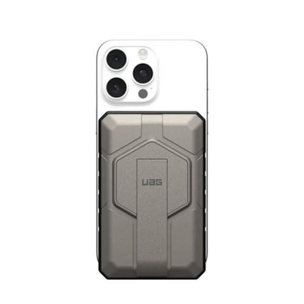 Magnetisk Extern Batteri 10000mAh 20W IPX6 Robust med Stöd UAG Grå Svart