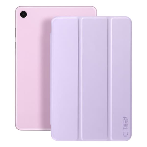 Klapskede til Galaxy Tab A11 Plus med Multi-vinkel støtte og Auto-sleep Tech Protect Lilla Violett