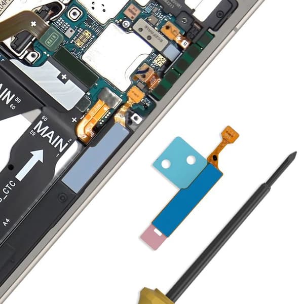 Trådlös laddningsmatta för S Pen kompatibel med Galaxy S24 Ultra Blå Blå
