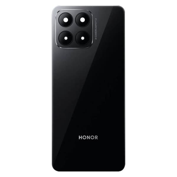 Bageste Glas Erstatning - AVIZAR - Honor 70 Lite - Sort - Indbygget Klæbemiddel Svart