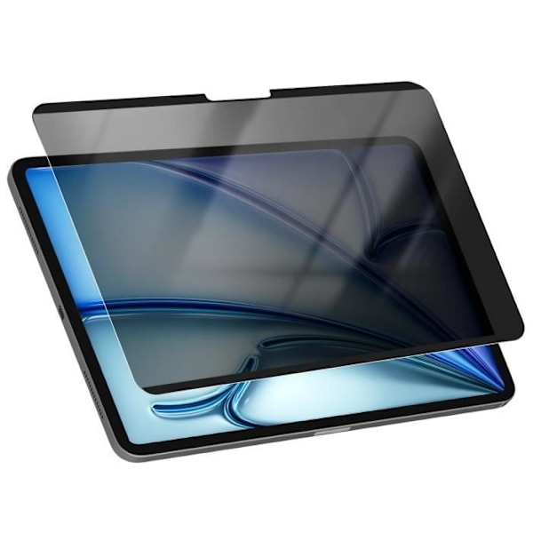 Skärmskydd - 4smarts - iPad Air 11 2024 - Antispy - Repellerande - Magnetisk Svart