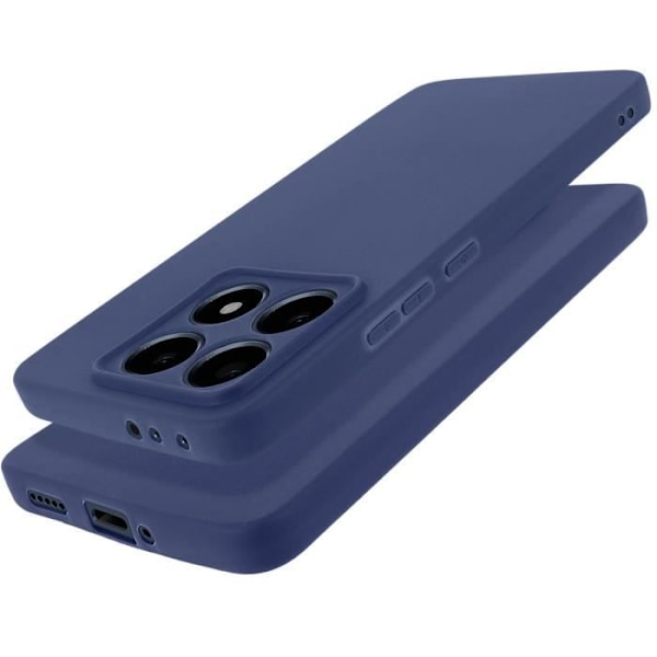 Coque - AVIZAR - Xiaomi 14T Pro - Blød Silikone - Mørkeblå - Modstandsdygtig Beskyttelse Blå