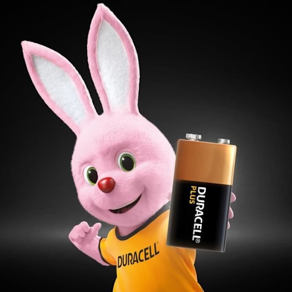 Duracell Plus 9V alkaliparistot, 6LR61 MN1604, 2 kpl