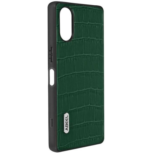 Coque - ABEEL - Crocs Wild - Crocodilleffekt - Grøn - Holdbar fuld beskyttelse Grön