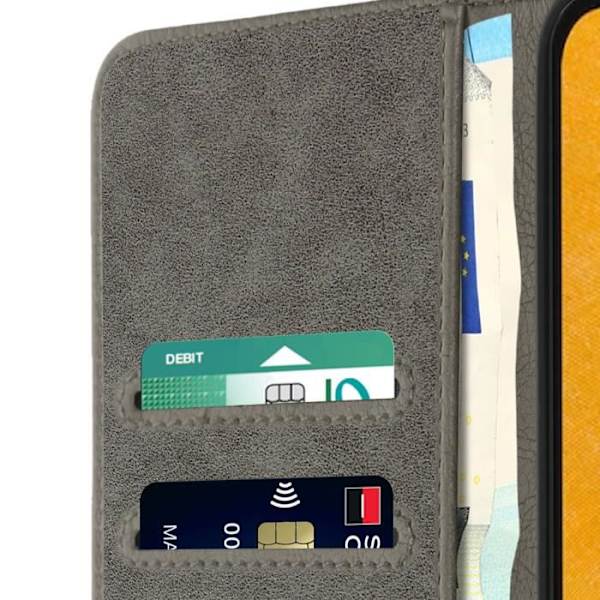 Samsung Galaxy A13 etui - AVIZAR - Pungcover - Videostøttefunktion - Grå Grå