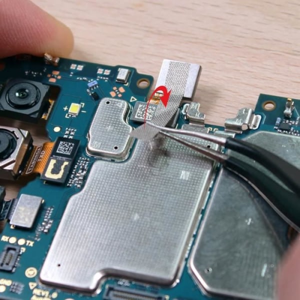 Samsung A13 4G Frontkamera - Front Erstatningsobjektiv - Sort - 6 g