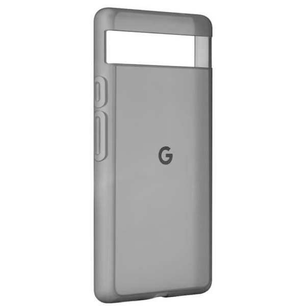 Kotelo Google Pixel 6a Hard Ultrathin Original Google Black Translucent -puhelimelle Svart genomskinlig