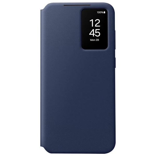 Etui til Samsung Galaxy S24 FE Klapvindue Touch-funktion Kortholder Samsung Blå Nat Blå